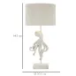 LAMPA STOŁOWA OCTOPUS BIAŁA Ø 30,5X64,5 cm